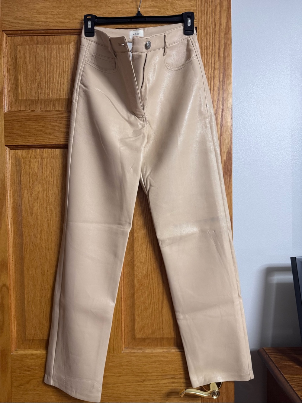 Aritzia Wilfred Faux Leather Pants
